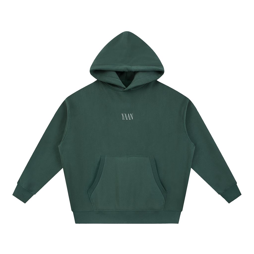 Oversized Boxy Fit Fleece Hoodie