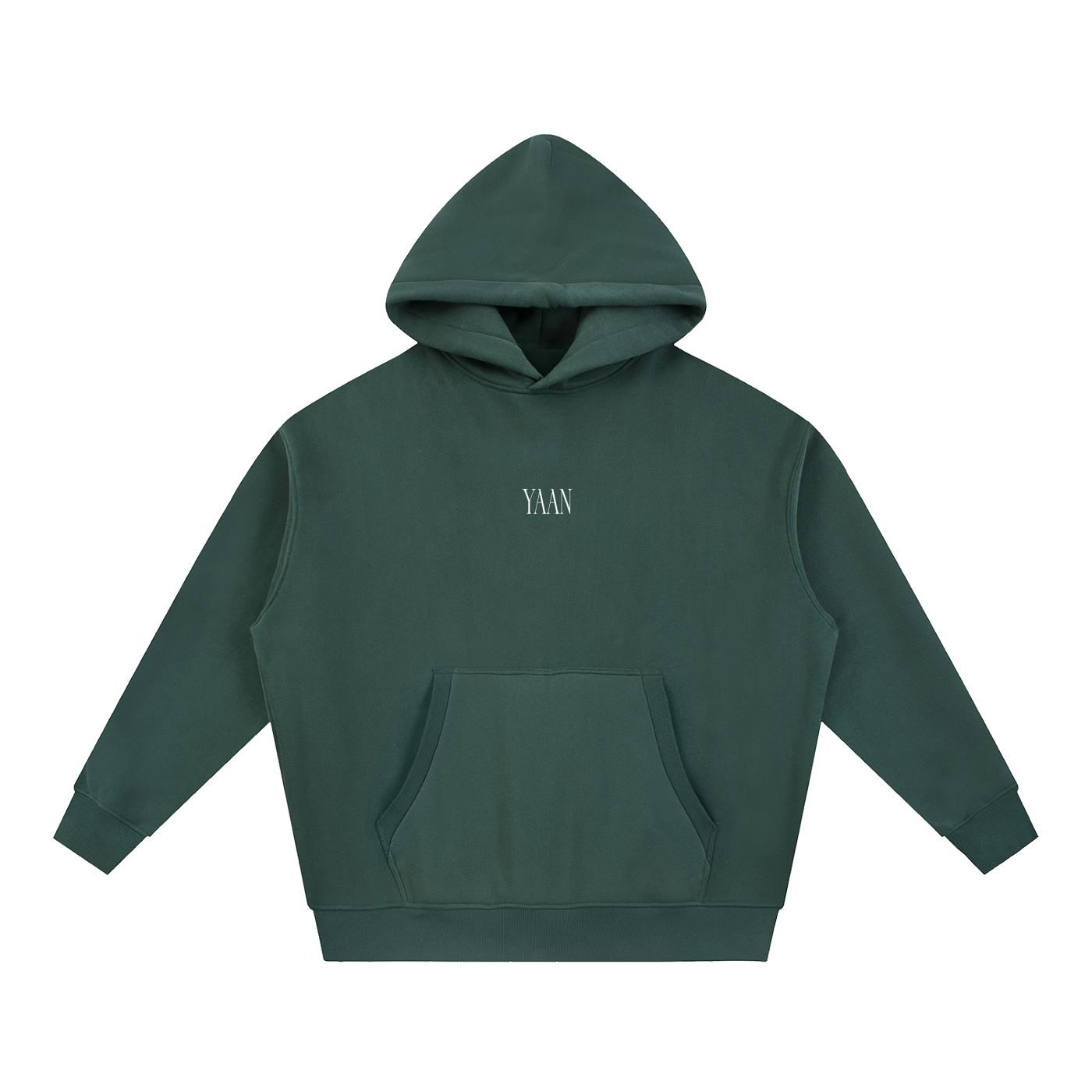Oversized Boxy Fit Fleece Hoodie