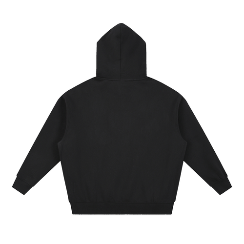 Oversized Boxy Fit Fleece Hoodie