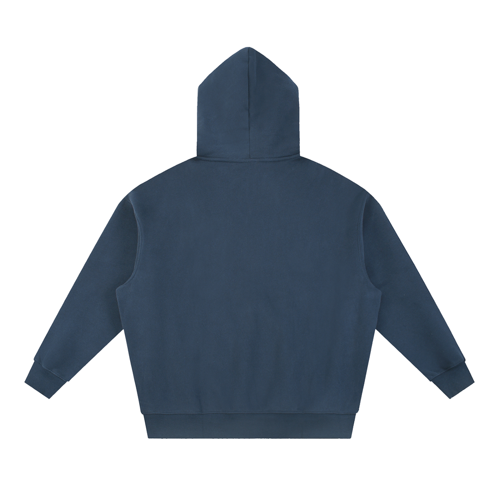 Oversized Boxy Fit Fleece Hoodie