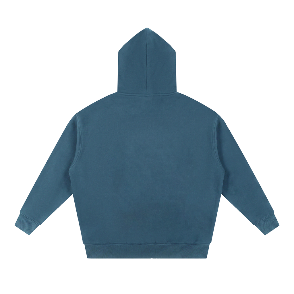Oversized Boxy Fit Fleece Hoodie