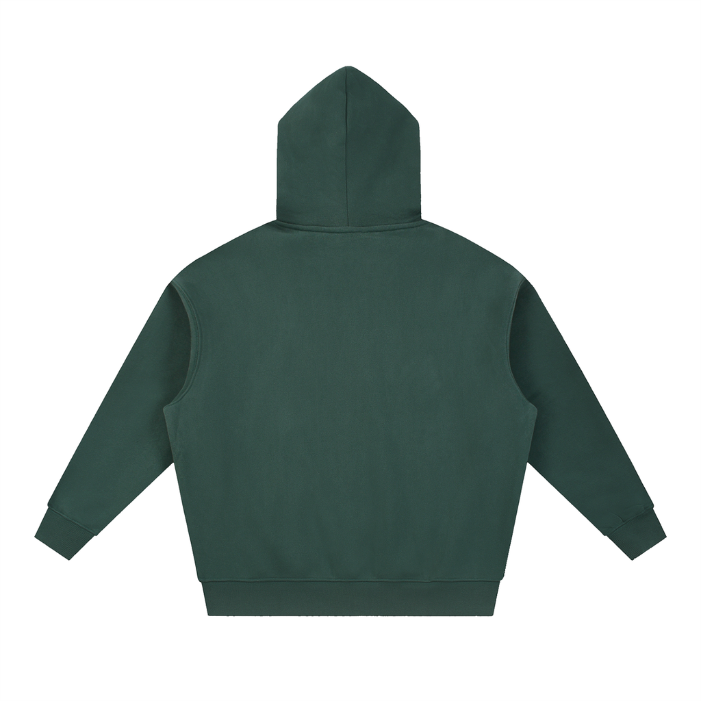 Oversized Boxy Fit Fleece Hoodie